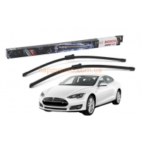 Комплект дворников на Tesla model S 2011-2020 — Bosch AeroTwin